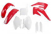 UFO Full Plastic Kit CRF250R 04 - Red / White